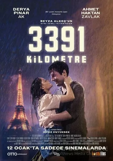 3391 kilometr